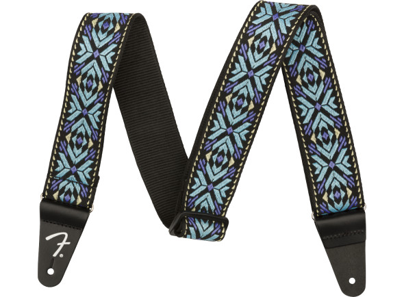 Fender Pasadena Woven Strap Blue Snowflake 2 Fender Pasadena Woven Strap Blue Snowflake 2